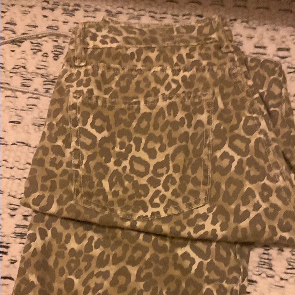 Leopard Print Pants - Picture 2 of 3